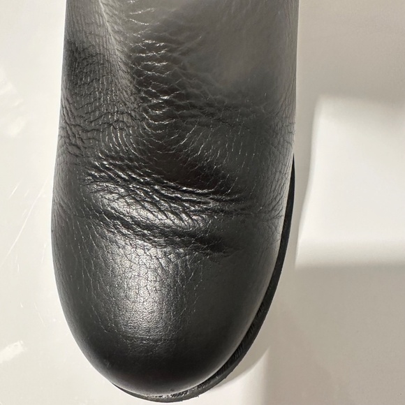 Yokono Black Leather boots with fur, made in Spain, Women’s size 8 (38) - Picture 11 of 11